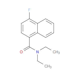 N,N-diethyl-4-fluoro-1-naphthamide