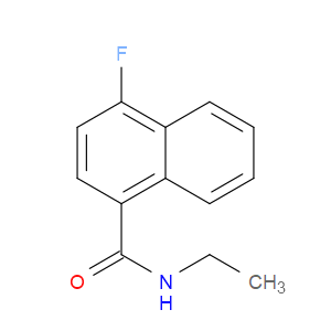 N-ethyl-4-fluoro-1-naphthamide