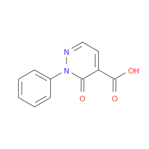 2,3-Dihydro-3-oxo-2-phenyl-4-pyridazinecarboxylic acid