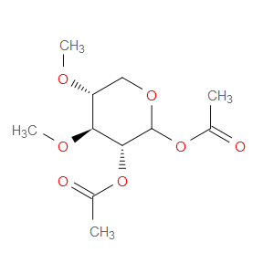 D-Xylopyranose, 3,4-di-O-methyl-, 1,2-diacetate