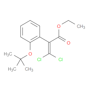ethyl 2-(2-(tert-butoxy)phenyl)-3,3-dichloroacrylate