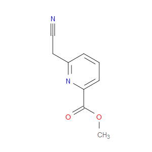 Methyl 6-(cyanomethyl)-2-pyridinecarboxylate