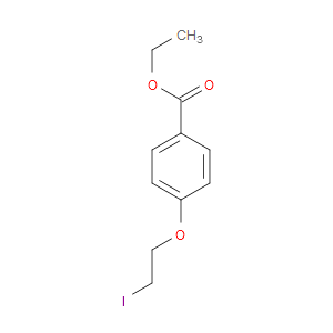 Benzoic acid, 4-(2-iodoethoxy)-, ethyl ester