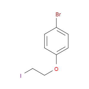 1-Bromo-4-(2-iodoethoxy)benzene