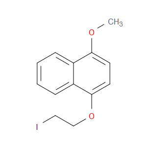 1-(2-Iodoethoxy)-4-methoxynaphthalene