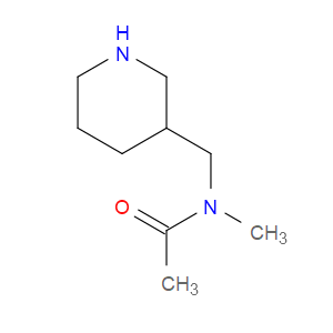 N-Methyl-N-(3-piperidinylmethyl)acetamide
