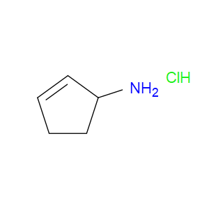 2-Cyclopenten-1-amine, hydrochloride (1:1)