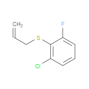 allyl(2-chloro-6-fluorophenyl)sulfane