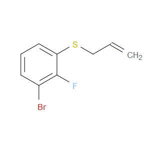 allyl(3-bromo-2-fluorophenyl)sulfane
