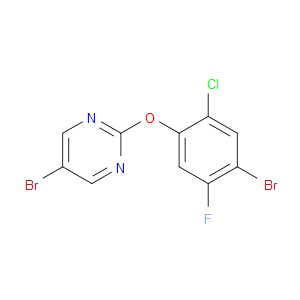 5-Bromo-2-(4-bromo-2-chloro-5-fluorophenoxy)pyrimidine