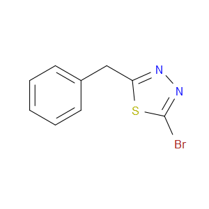 2-Bromo-5-(phenylmethyl)-1,3,4-thiadiazole