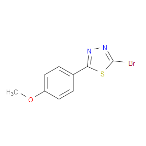 2-Bromo-5-(4-methoxyphenyl)-1,3,4-thiadiazole