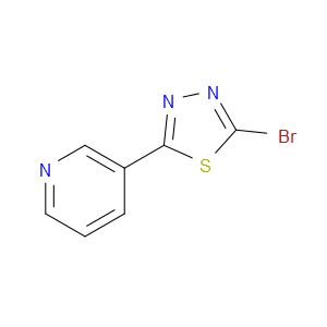 3-(5-Bromo-1,3,4-thiadiazol-2-yl)pyridine