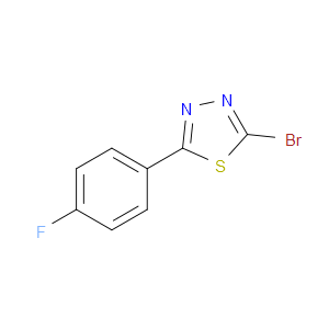 2-Bromo-5-(4-fluorophenyl)-1,3,4-thiadiazole