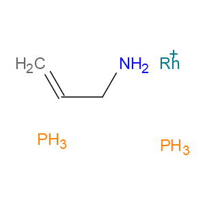 Bis(phosphine)(2-propen-1-amine)rhodium(1+)