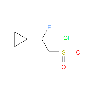 β-Fluorocyclopropaneethanesulfonyl chloride