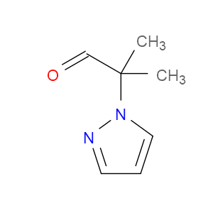 1H-Pyrazole-1-acetaldehyde, α,α-dimethyl-