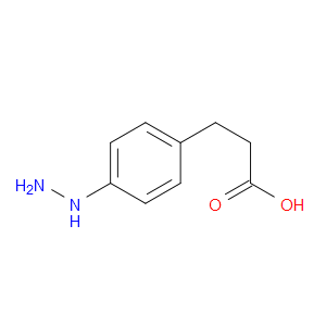 4-Hydrazinylbenzenepropanoic acid