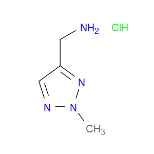 2H-1,2,3-Triazole-4-methanamine, 2-methyl-, hydrochloride (1:1)