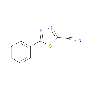 5-Phenyl-1,3,4-thiadiazole-2-carbonitrile