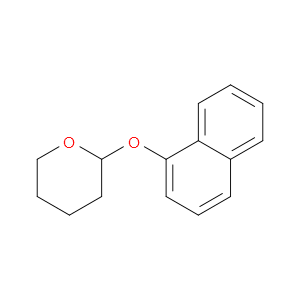 Tetrahydro-2-(1-naphthalenyloxy)-2H-pyran