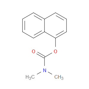 Carbamic acid, N,N-dimethyl-, 1-naphthalenyl ester