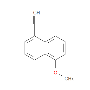 Naphthalene, 1-ethynyl-5-methoxy-