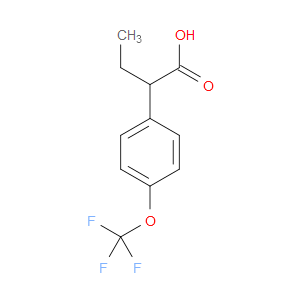 α-Ethyl-4-(trifluoromethoxy)benzeneacetic acid