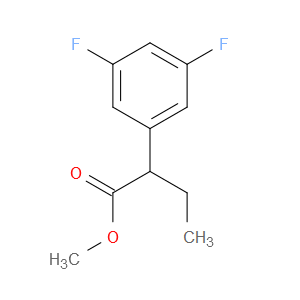 Methyl α-ethyl-3,5-difluorobenzeneacetate