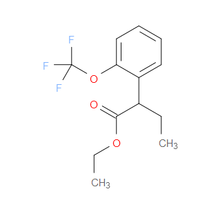 Ethyl α-ethyl-2-(trifluoromethoxy)benzeneacetate