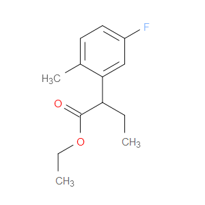 Ethyl α-ethyl-5-fluoro-2-methylbenzeneacetate