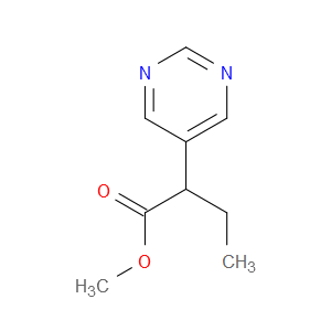 Methyl α-ethyl-5-pyrimidineacetate