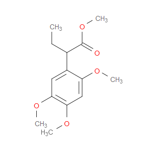 Methyl α-ethyl-2,4,5-trimethoxybenzeneacetate