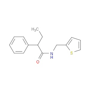 α-Ethyl-N-(2-thienylmethyl)benzeneacetamide