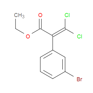 ethyl 2-(3-bromophenyl)-3,3-dichloroacrylate