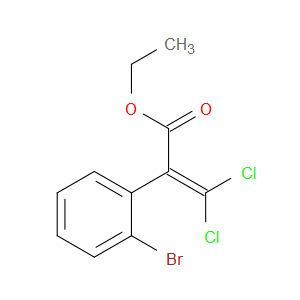 ethyl 2-(2-bromophenyl)-3,3-dichloroacrylate