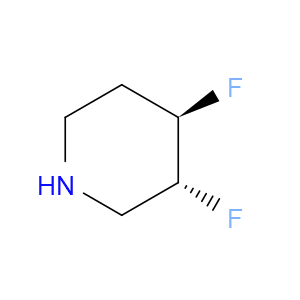 rel-(3R,4R)-3,4-Difluoropiperidine