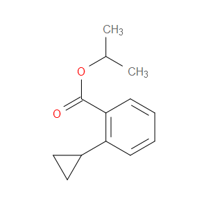 isopropyl 2-cyclopropylbenzoate