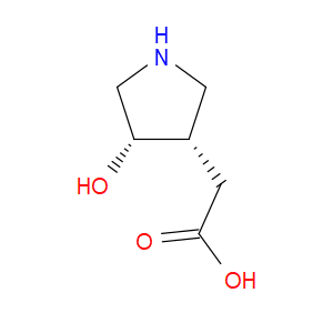 rel-(3R,4R)-4-Hydroxy-3-pyrrolidineacetic acid