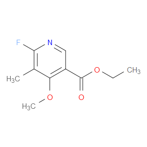 ethyl 6-fluoro-4-methoxy-5-methylnicotinate
