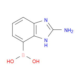 B-(2-Amino-1H-benzimidazol-7-yl)boronic acid