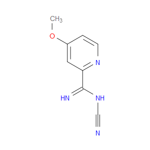 N-Cyano-4-methoxy-2-pyridinecarboximidamide