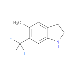 5-Methyl-6-trifluoromethylindoline