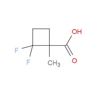Cyclobutanecarboxylic acid, 2,2-difluoro-1-methyl-