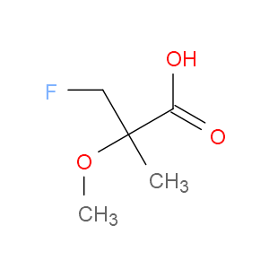 Propanoic acid, 3-fluoro-2-methoxy-2-methyl-