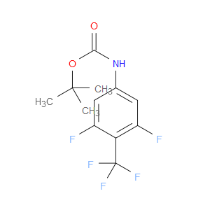tert-butyl (3,5-difluoro-4-(trifluoromethyl)phenyl)carbamate