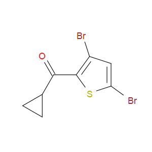 cyclopropyl(3,5-dibromothiophen-2-yl)methanone