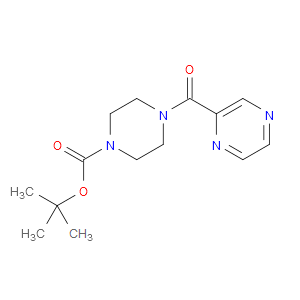 tert-butyl 4-(pyrazine-2-carbonyl)piperazine-1-carboxylate