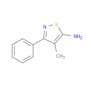 4-Methyl-3-phenyl-5-isothiazolamine