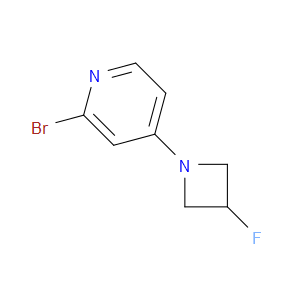 Pyridine, 2-bromo-4-(3-fluoro-1-azetidinyl)-